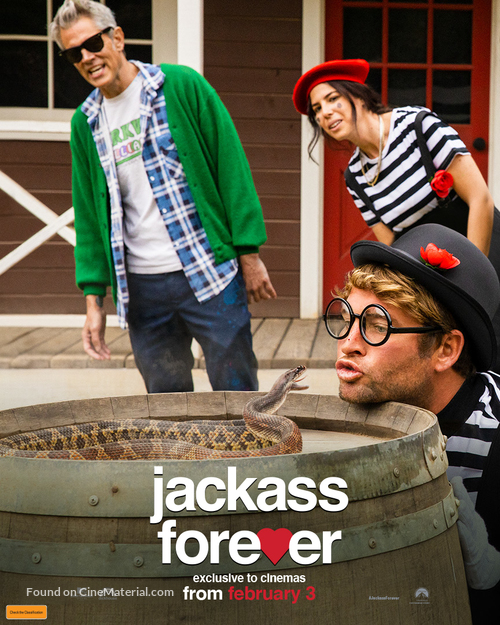 Jackass Forever - New Zealand Movie Poster