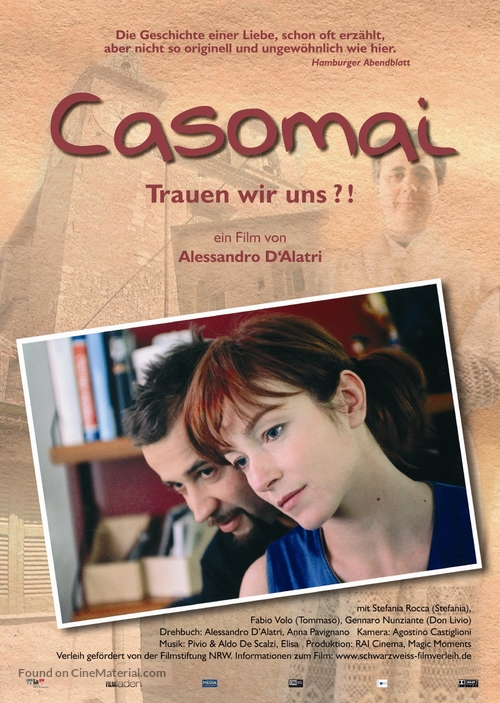 Casomai - German Movie Poster