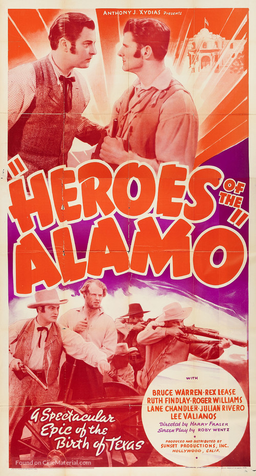 Heroes of the Alamo - Movie Poster