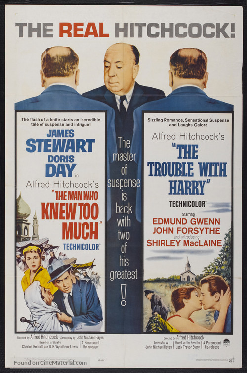 The Trouble with Harry - Combo movie poster