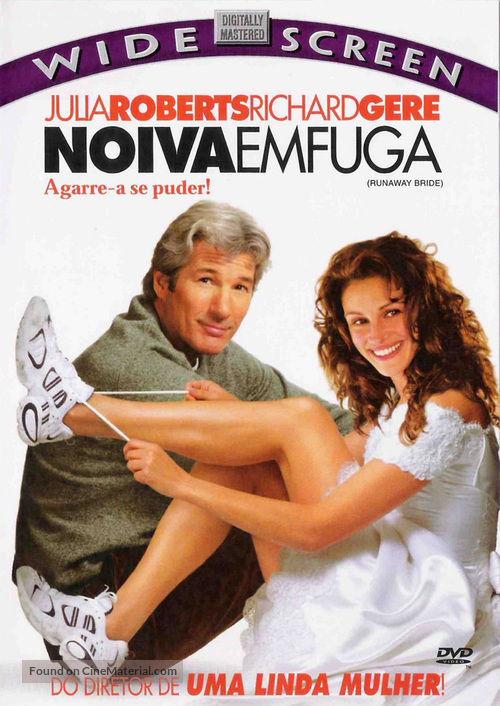 Runaway Bride - Brazilian DVD movie cover