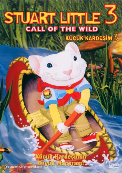 Stuart Little 3: Call of the Wild - Turkish DVD movie cover