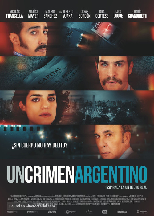 Un crimen argentino - Argentinian Movie Poster