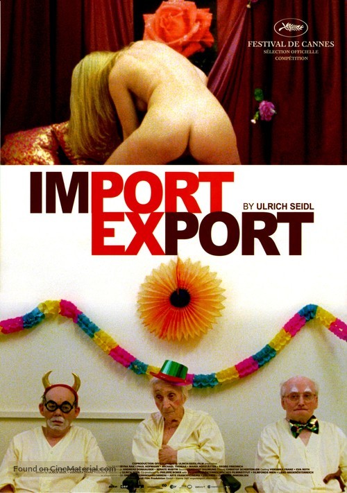 Import/Export - German Movie Poster