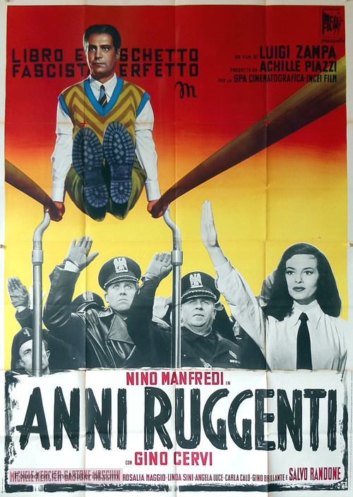 Gli anni ruggenti - Italian Movie Poster