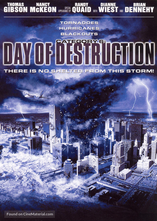 Category 6: Day of Destruction - DVD movie cover