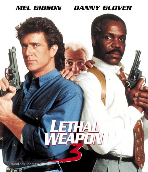 Lethal Weapon 3 - Blu-Ray movie cover