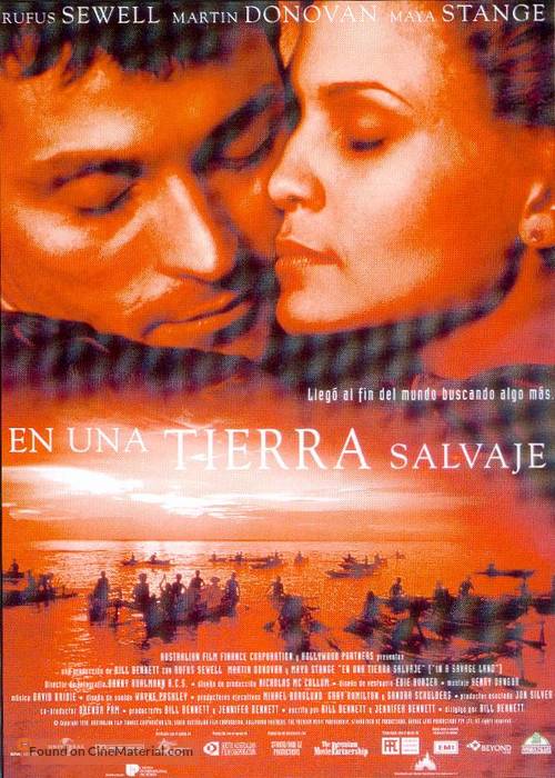 In a Savage Land - Spanish Movie Poster