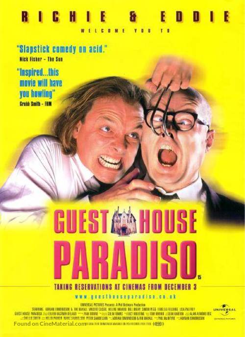 Guest House Paradiso - British Movie Poster