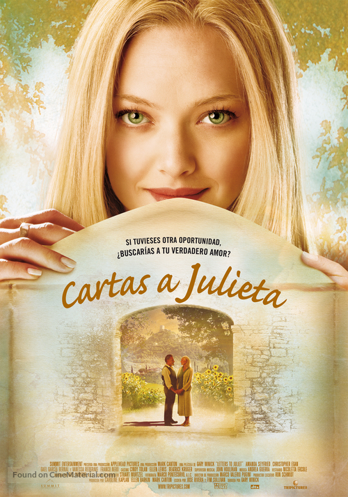 Letters to Juliet - Spanish Movie Poster