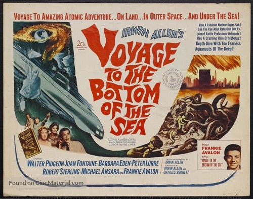 Voyage to the Bottom of the Sea - Canadian Movie Poster
