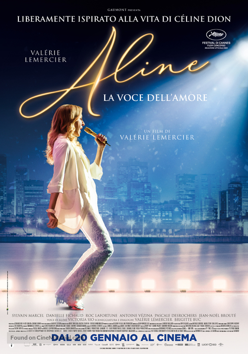 Aline - Italian Movie Poster