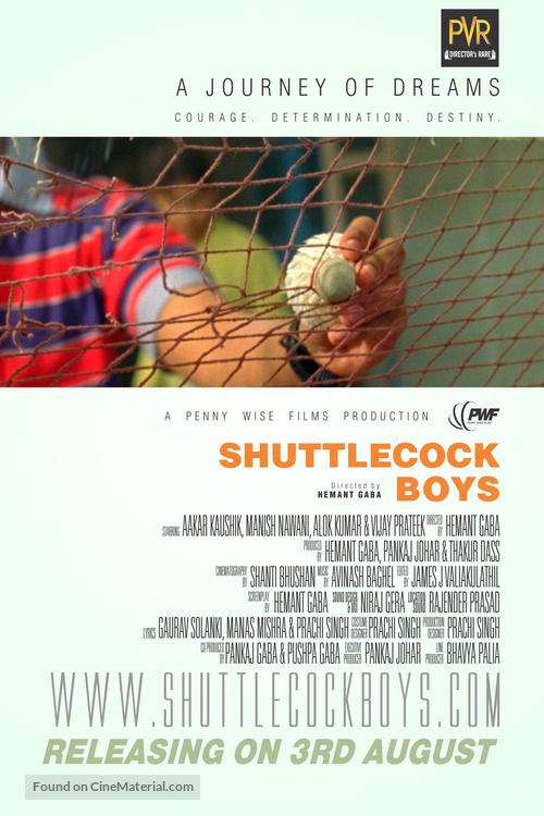 Shuttlecock Boys - Indian Movie Poster