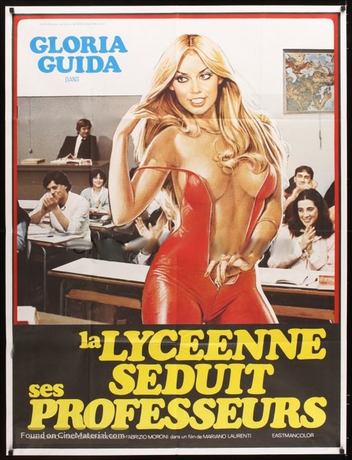 La liceale seduce i professori - French Movie Poster
