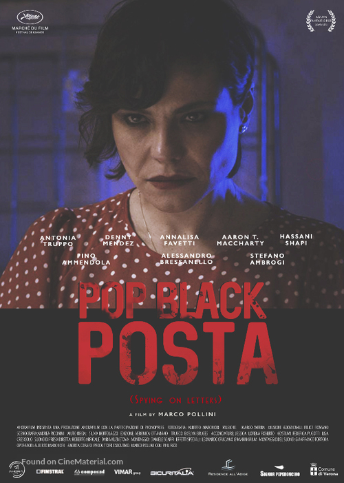 Pop Black Posta - Italian Movie Poster