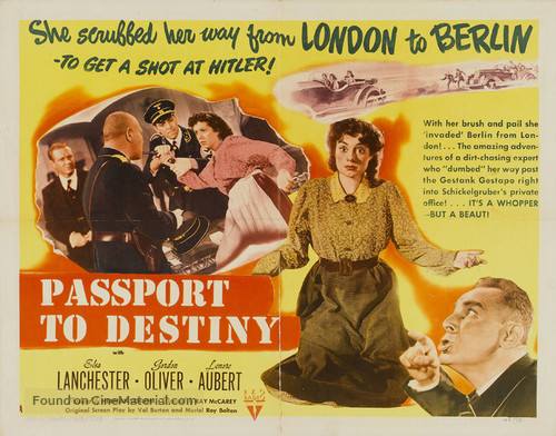 Passport to Destiny - Movie Poster