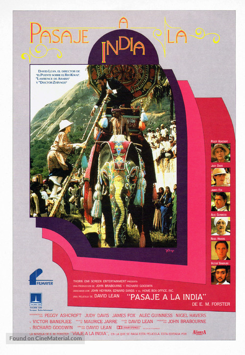 A Passage to India - Spanish Movie Poster