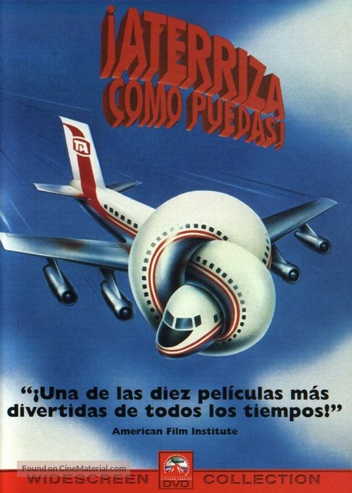 Airplane! - Spanish DVD movie cover