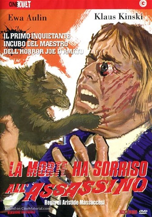 La morte ha sorriso all&#039;assassino - Italian DVD movie cover