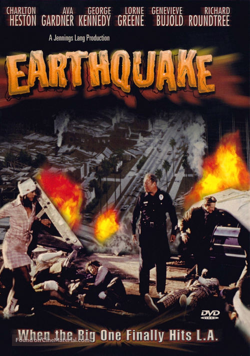 Earthquake - DVD movie cover