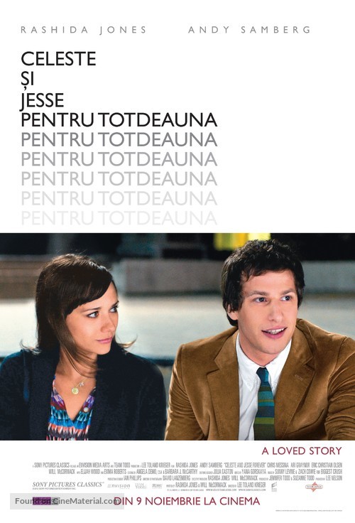 Celeste and Jesse Forever - Romanian Movie Poster