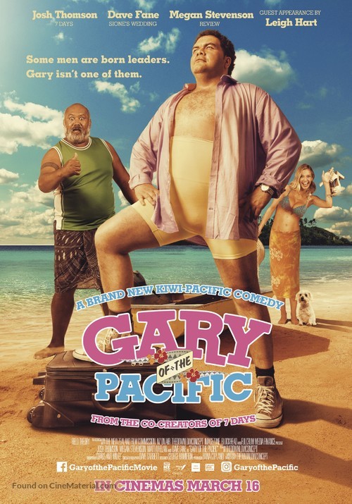 Gary of the Pacific - New Zealand Movie Poster