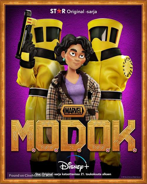 &quot;M.O.D.O.K.&quot; - Finnish Movie Poster