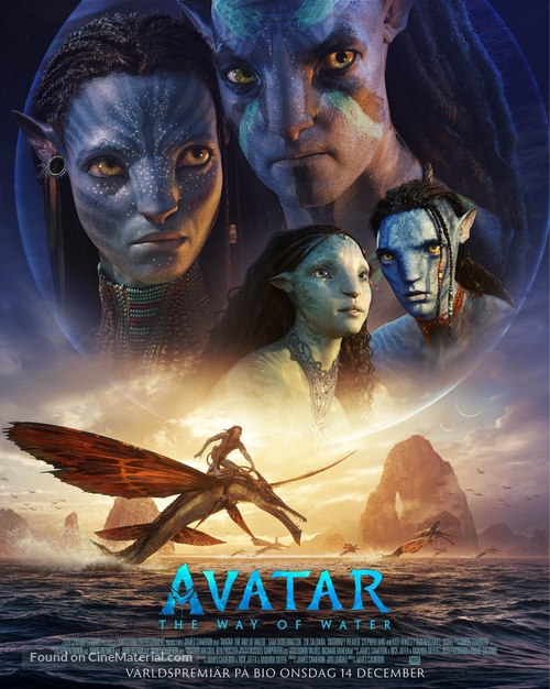 Avatar: The Way of Water - Swedish Movie Poster