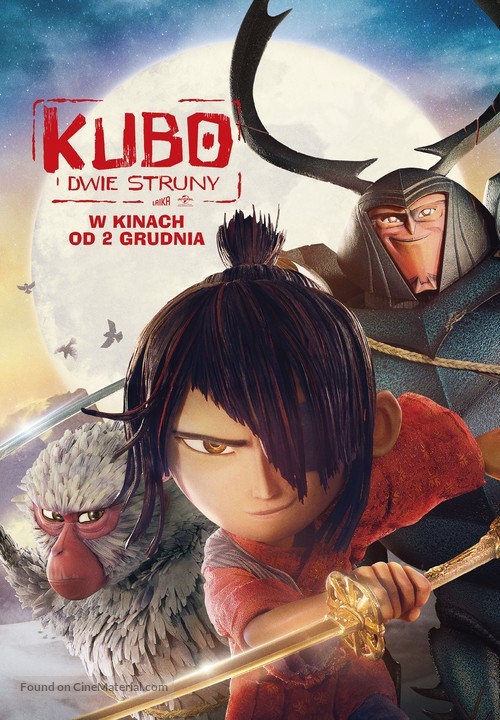 Kubo and the Two Strings - Polish Movie Poster