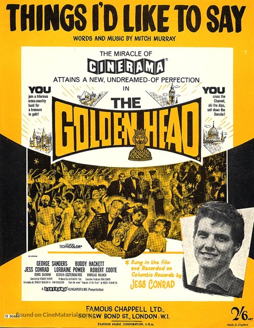 The Golden Head - British Movie Poster