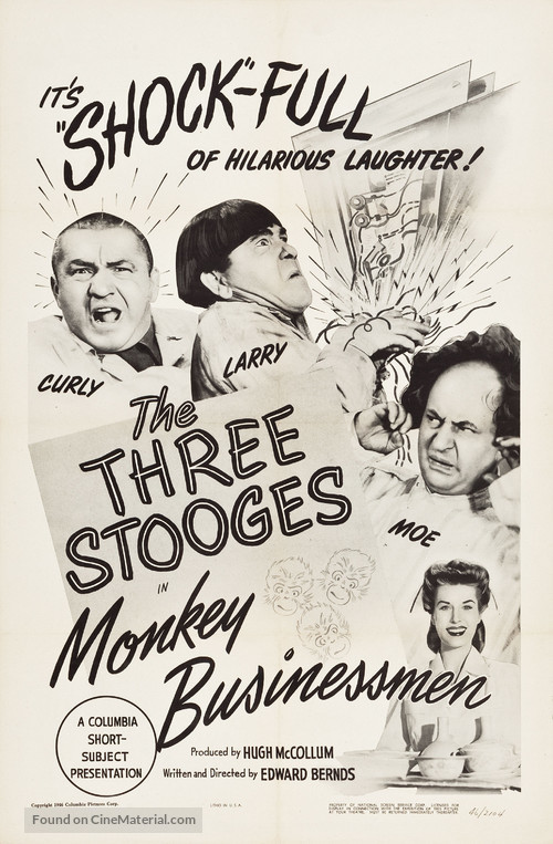 Monkey Businessmen - Movie Poster
