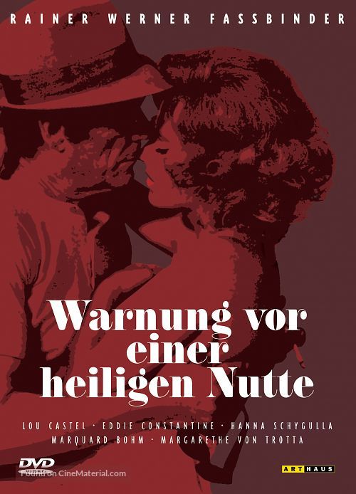 Warnung vor einer heiligen Nutte - German DVD movie cover