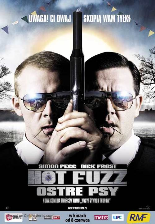 Hot Fuzz - Polish poster