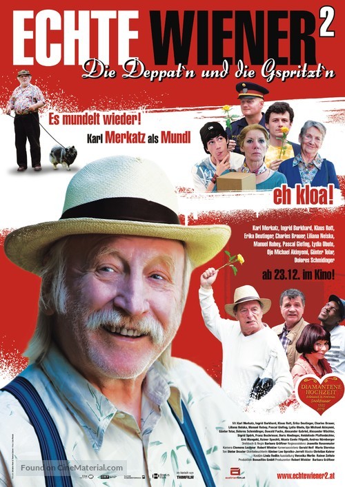 Echte Wiener II - Die Deppat&#039;n und die Gspritzt&#039;n - Austrian Movie Poster