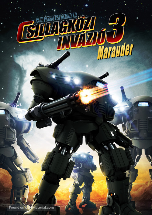 Starship Troopers 3: Marauder - Hungarian Movie Cover
