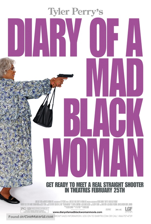 Diary Of A Mad Black Woman - Advance movie poster