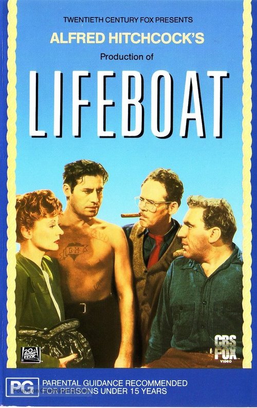 Lifeboat - Australian VHS movie cover