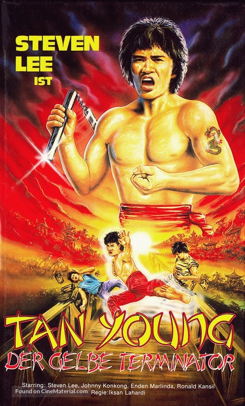 A Fistful of Dragon - German VHS movie cover