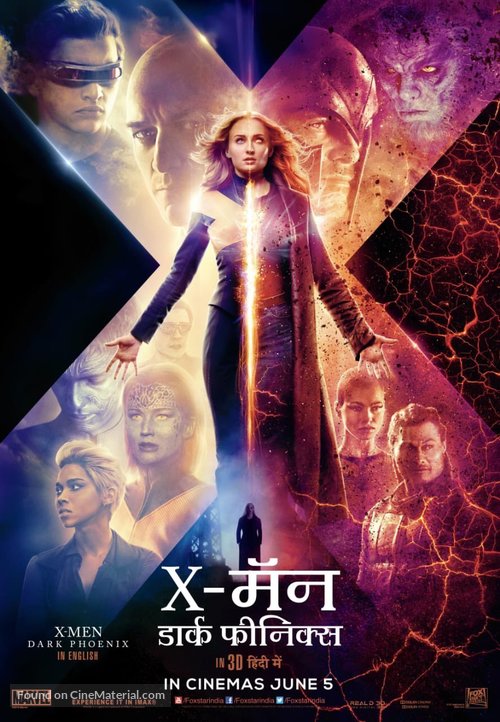 Dark Phoenix - Indian Movie Poster