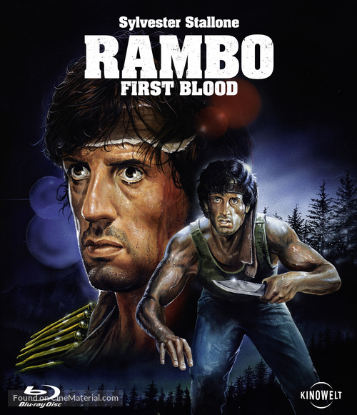 First Blood - German Blu-Ray movie cover