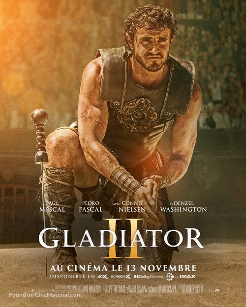 Gladiator II - French Movie Poster