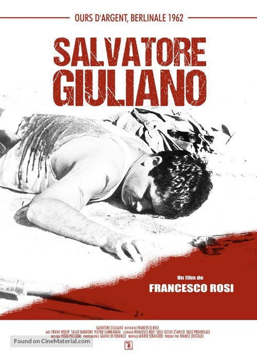 Salvatore Giuliano - French Re-release movie poster