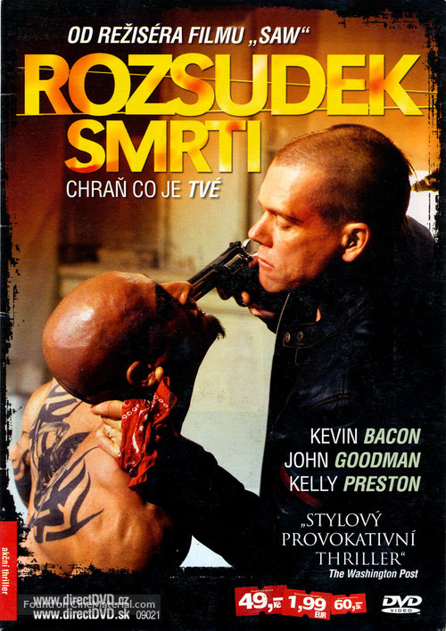 Death Sentence - Czech DVD movie cover