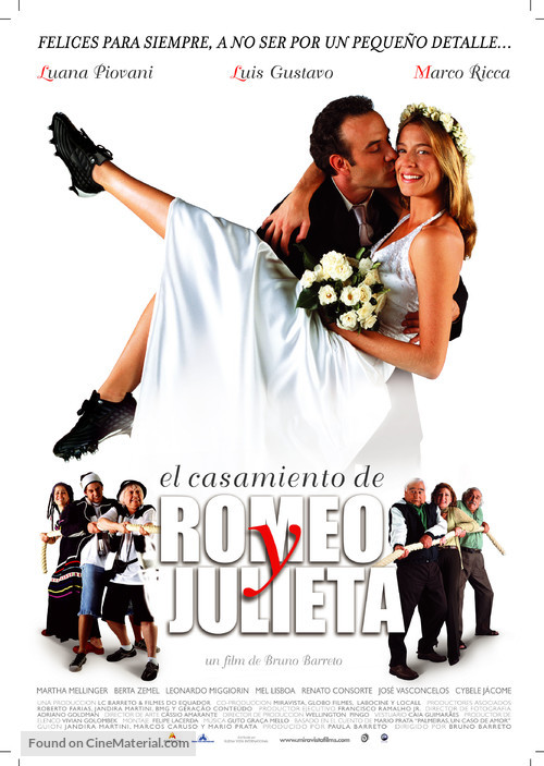 Casamento de Romeu e Julieta, O - Argentinian poster