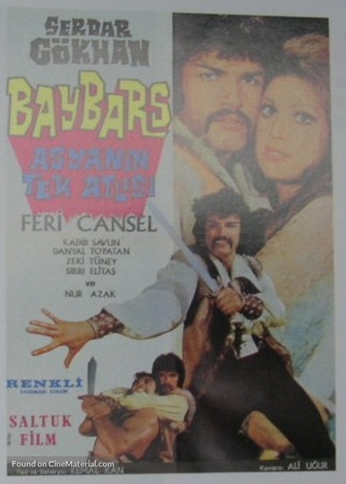 Baybars, asyanin tek atlisi - Turkish Movie Poster