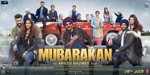 Mubarakan - Indian Movie Poster