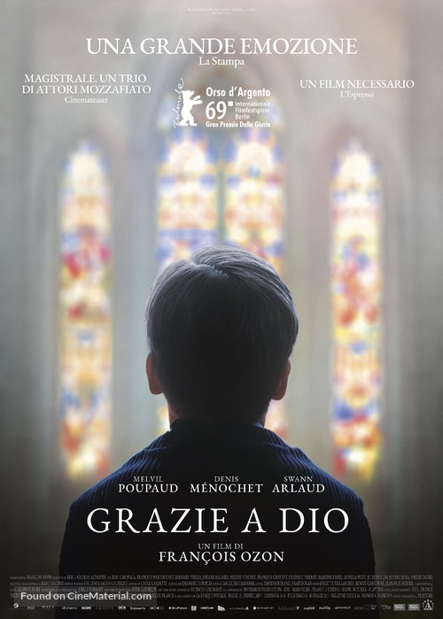 Gr&acirc;ce &agrave; Dieu - Italian Movie Poster