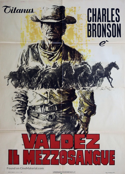 Valdez, il mezzosangue - Italian Movie Poster