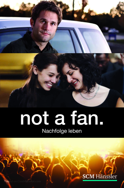 &quot;Not a Fan&quot; - German DVD movie cover
