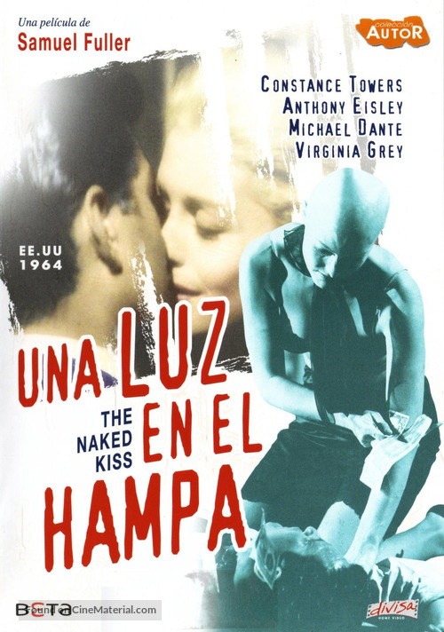 The Naked Kiss - Spanish DVD movie cover